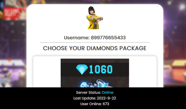 Free Fire Diamond Generator VIP Situs Penghasil Diamond