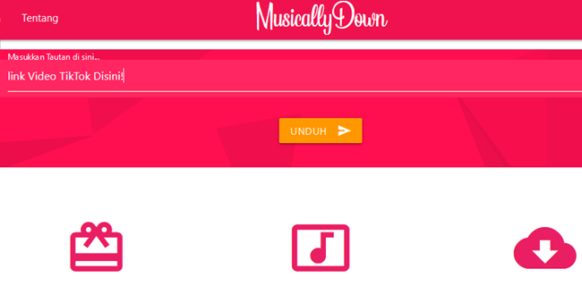 Cara Menggunakan MusicallyDown Untuk Download Video dan Musik di TikTok