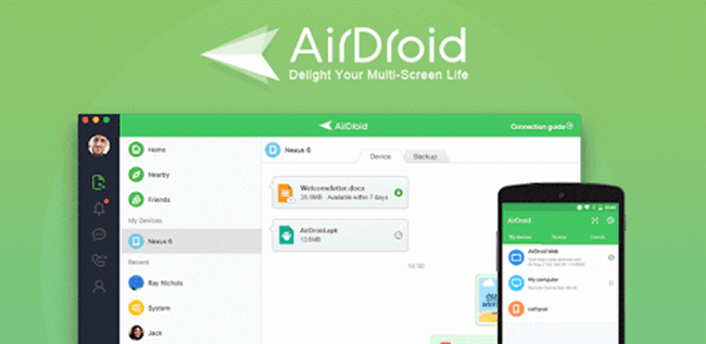 Cara Sadap Whatsapp Menggunakan AirDroid