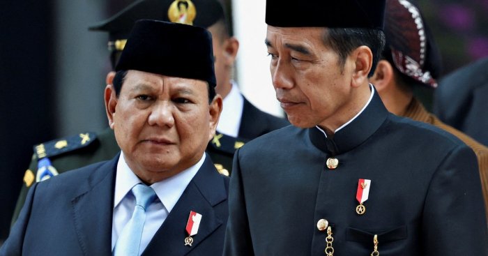 Presiden Prabowo Lantik Pejabat Tinggi Negara di Istana.