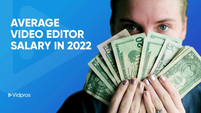 Average Video Editor Salary in 2022 | Vidpros Gaji Rata-Rata Editor Video Profesional